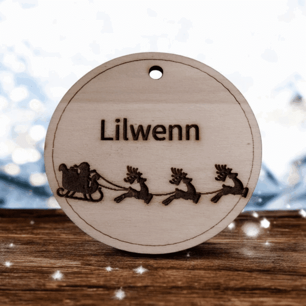 Boule en bois personnalisable – Image 3