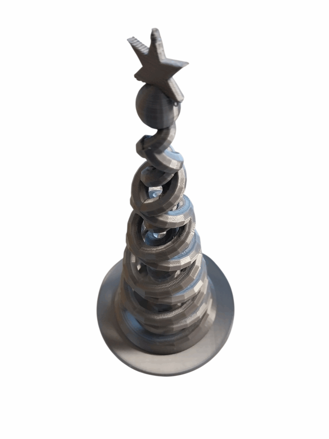 sapin spiral etoile bannalec - Scaër Quimperlé Sapin spiral étoilé